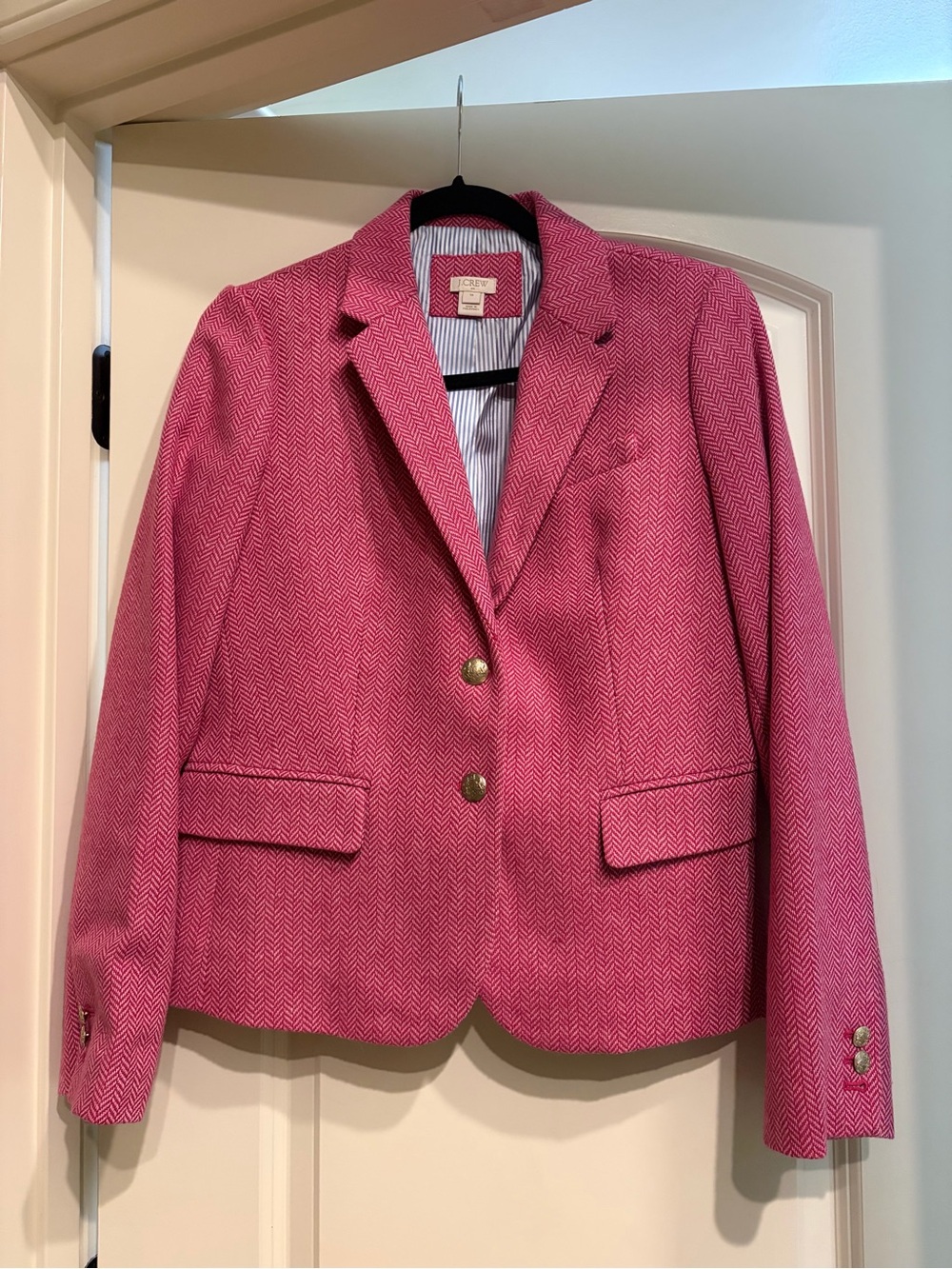 J. crew herringbone blazer